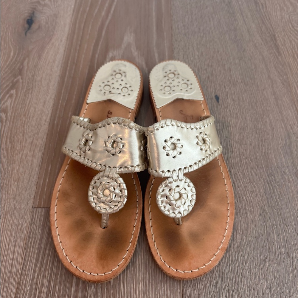 Jack Rogers Elegant Gold Women's Sandals
